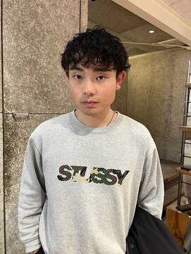 ゆるすぎないルーズパーマ