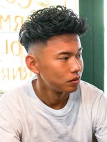 プロショップウェーブ セカンド(PRO SHOP WAVE II)&nbsp;スペインカール/テーパーフェード/メンズパーマ/フェザーパーマ