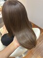 サラ 徳山店(SARA)&nbsp;髪質改善ケアカラーで、美髪ナチュラルベージュヘアに！