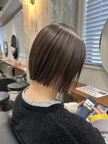 イルダバイグラッシー センター北(iluda by glassi)&nbsp;大人すっきりボブ＊シークレットハイライト〈荒みずほ〉