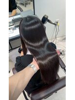 シェノン 梅田(CHAINON) 梅田/着物ヘア/大人ガーリー/ダークアッシュ/似合わせカット