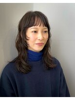 グラフ ヘアーズ ラボ graf hair's lab 重レイヤー+パーマ