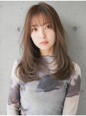 透明感カラー×レイヤーカット