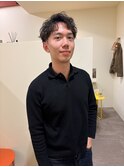 〈浅草 半個室〉メンズパーマ