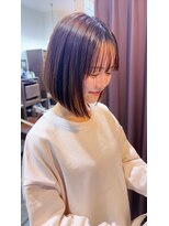オハコ&nbsp;顎下ゆったりボブ