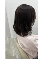 プロスプロカ(Pros-Proca)&nbsp;暗めラベンダーカラーのミディアムスタイル