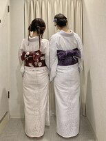 バサラ 銀座三丁目店(VASARA)&nbsp;ゆるふわアップ♪着物ヘア./浴衣ヘア/花火大会ヘア/推し活ヘア