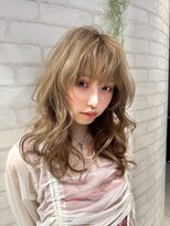 アース 長崎大村店(HAIR&MAKE EARTH)&nbsp;柔らかベージュ×韓国レイヤー