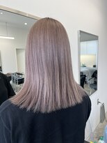ケリー 水戸店(KELLY)&nbsp;ブリーチ　×  ラベンダーグレージュ