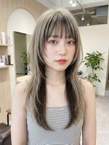 ユニ 心斎橋(Uni.) 心斎橋/韓国ヘア/レイヤーカット/髪質改善/顔周り/ブリーチ