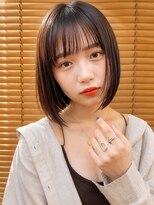 オーガニックエコ 川越(organic+eco)&nbsp;20代30代/ミニボブ/切りっぱなし/秋ヘア/大人ヘア