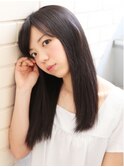 Oo☆つやつや黒がみ清楚な美人ストレートスタイル☆oO