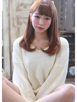 ラファンジュ ヘアー(Rohange hair) 【Rohange】美髪　やわらかシルクストレート#厚めバング