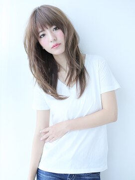 アビエクレール 河内花園(abije claire) ナチュラルロングレイヤー★20代30代50代 髪質改善