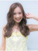 ベージュカラーでふんわりとした雰囲気へ☆