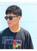ストリートマッシュ ビジカジ刈り上げ ツーブロックセミウェット