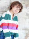 【BPJ'S宇城店】夏ショート☆うざバング×ひし形シルエット