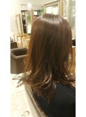 ベージュヘアカラー♪【担当 木村沙織】