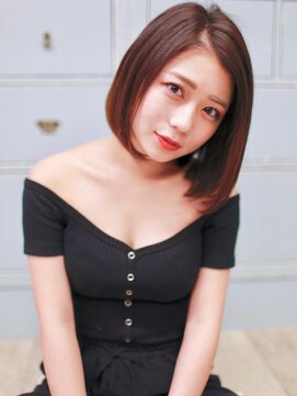 バース(BIRTH) 天神【BIRTH】ミニマムボブ×ピンクブラウン 6