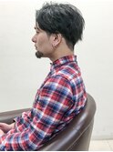 [m]かき上げヘアコンマヘアトランクスヘアアップバング