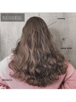 シュプバイトゥーミー(sup.by tomee)&nbsp;プラチナベージュ【担当 末吉】