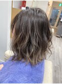 「お客様施術後フォト」ナチュラルバレイヤージュ