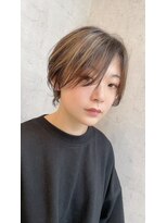 ノア ヘアデザイン 町田店(noa Hair Design) 透け感ショート/大人ボブ