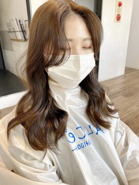 シエルバイアフロート(ciel by afloat) 顔周りカットセンターパート