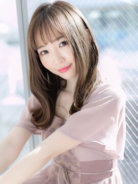 ローマ ギンザ(ROMA Ginza) 【ROMA銀座】美肌マロンベージュ/大人かわいい/くびれセミロング