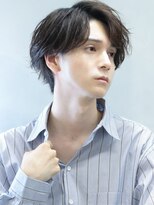 コンフィデンス メンズヘアー(confidence MEN'S HAIR)&nbsp;アップバングショート ナチュラルスパイラルパーマ [新宿]