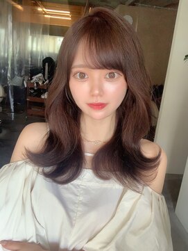 テオ(Theo) 韓国ヘア/韓国風/ヨシンモリ/流し前髪