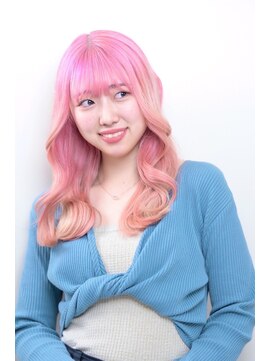 プログレスプラス 巻き下ろし くびれ巻き 韓国風 ヘアセット