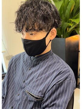 シェルハ(SHELHA) 波巻きスパイラルパーマツイストスパイラルパーマメンズマッシュ