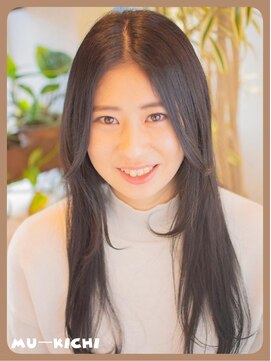むーきち 三鷹(mu-kichi) 韓国巻き♪センターパートスタイル【mu-kichi 三鷹】