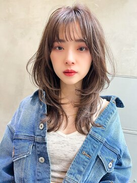 アルテ(ARTE) 【ARTE表参道/青山】モテ髪ミディアム×ブリーチなし透明感