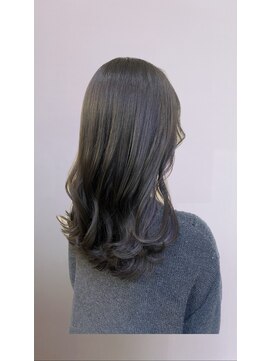 ヘアープロデュース ラピセット 松山(Lapset) 20代30代髪質改善カラーラベンダーグレージュ艶髪透明感