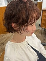 テテコケット(tete coquette)&nbsp;カジュアルショートボブに癖毛風パーマのおしゃれボブ