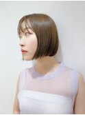 ぱっつんボブ