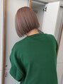 ローレン アオ 栄矢場町店(LOREN AO) ベージュカラー、ラベンダーベージュ柔らかい色味にこだわります