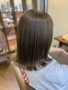 美容室 ルチア ハワイ(Luccica HAWAII) 【luccicaＨＡＷＡＩＩ/森麻乃】オリーブグレージュ