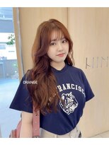 ヒン(HIN)&nbsp;ブリーチなしで作るウォームオレンジカラー