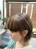 白髪ぼかしハイライト イルミナカラー