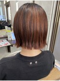 切りっぱなしボブ