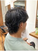 メンズカット　白髪染め　メンズパーマ　ベリーショート　36