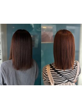 『SNSで話題！』ダメージによる髪の毛の広がりやうねりを抑えられる【髪質改善＋カット￥14300】