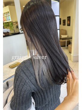 コレットヘア(Colette hair) ☆グレージュ × シルバー☆