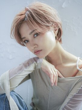 シオン(shion) 似合わせカットメルティカラーマロンベージュ_F60141