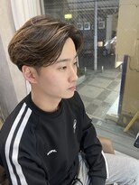 アトモスサニーテラス(Atmos sunny terrace) men's feather perm/フェザーパーマ