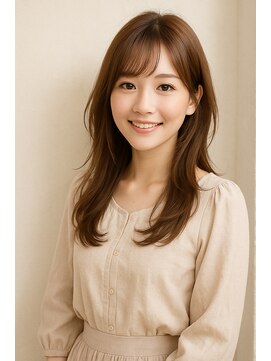 レヴィア(REVIA) レイヤーカット髪質改善トリートメント前髪カット