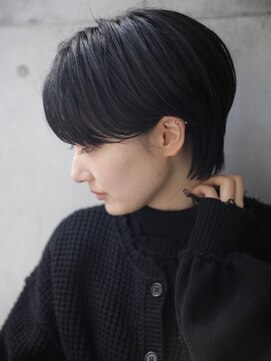 ドロシー 郡山桑野店(Dorothy) ミニウルフチェリーブラウンホワイトグレージュフェザーパーマ